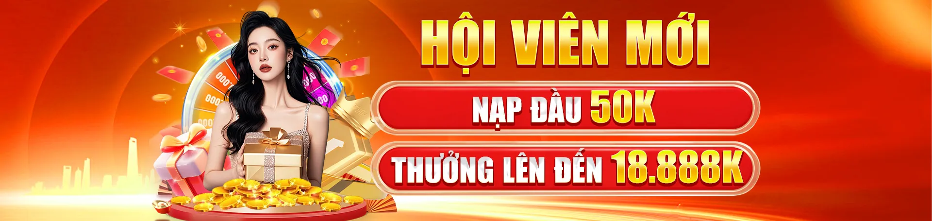 Tặng hội viên đăng ký mới